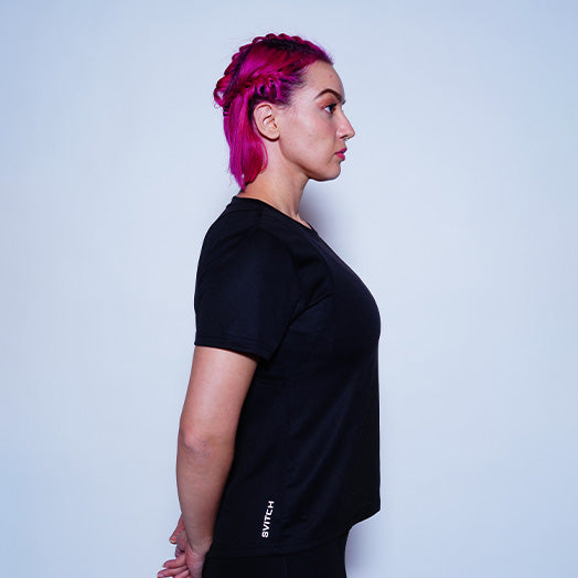 Woman Black Tshirt