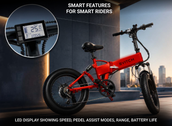 Ride beyond limits — up to 80 km range