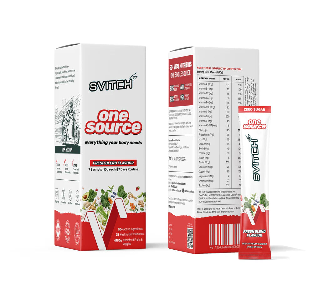 Svitch One Source daily nutrition sachets